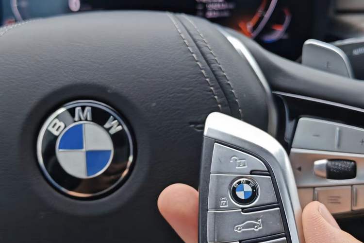 Used BMW 5 Series 2019 530Li Leading Model Luxury Package Vehicle Key