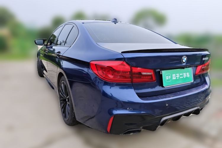 Used BMW 5 Series 2019 Facelifted 530i M Sport Package Rear Left 45 Deg