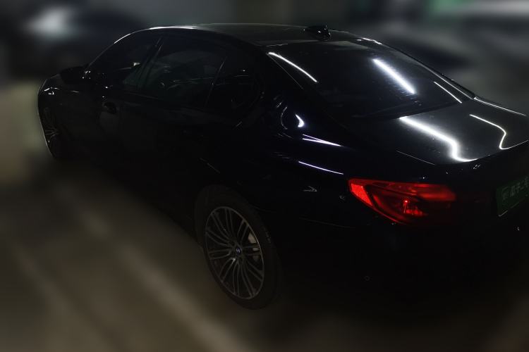 Used BMW 5 Series 2019 530Li Leading Model M Sport Package Rear Left 45 Deg