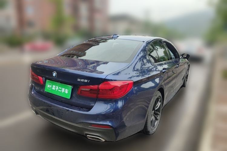 Used BMW 5 Series 2019 525i M Sport Package Rear Right 45 Deg