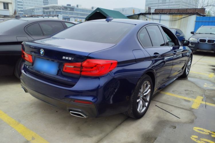 Used BMW 5 Series 2019 Restyled 525i M Sport Package Rear Right 45 Deg