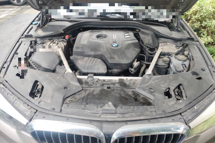 Used BMW 5 Series 2019 525Li Luxury Package Engine Bay