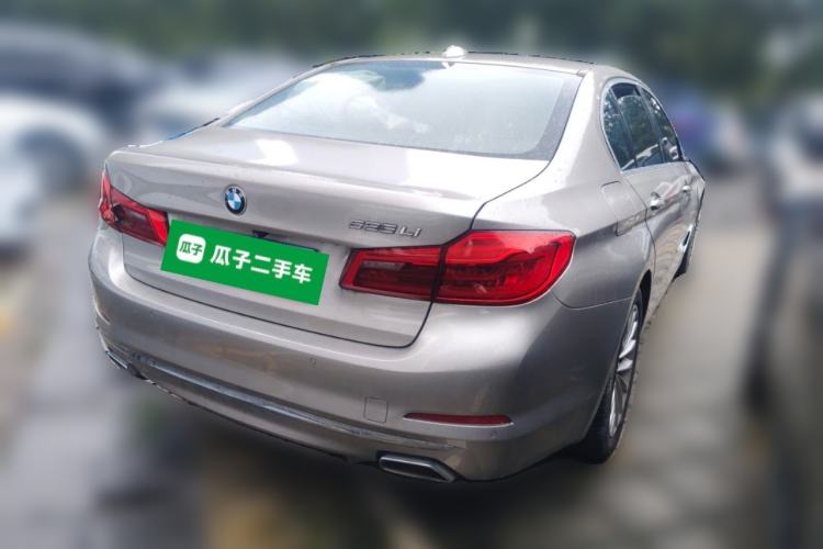 Used BMW 5 Series 2019 525Li Luxury Package Rear Right 45 Deg