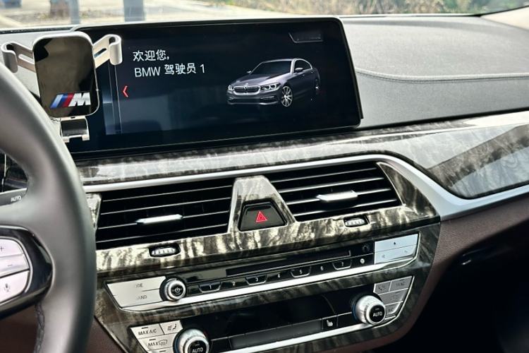 Used BMW 5 Series 2019 Facelifted 530Li Leading Edition Luxury Package Audio And AC Panel