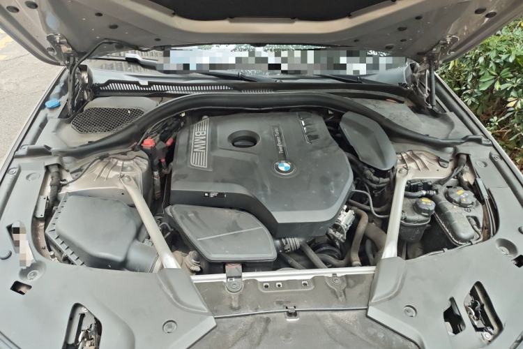 Used BMW 5 Series 2019 525Li Luxury Package Engine Bay