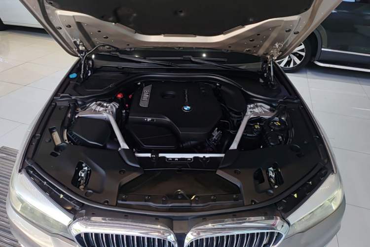 Used BMW 5 Series 2019 Facelifted 525Li Luxury Package Engine Bay