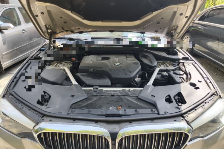 Used BMW 5 Series 2019 525Li Luxury Package Engine Bay