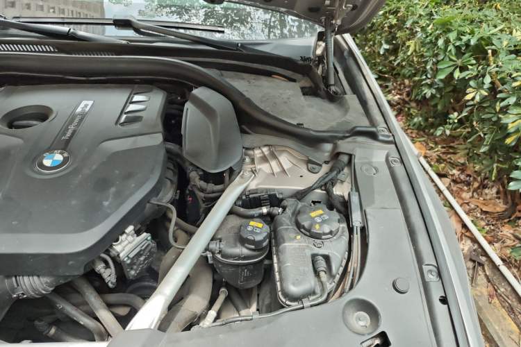 Used BMW 5 Series 2019 525Li Luxury Package Engine Bay Left