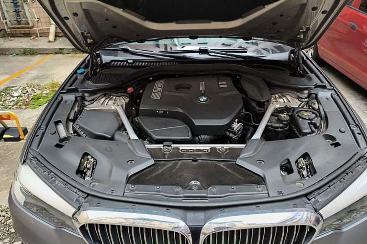 Used BMW 5 Series 2019 525Li Luxury Package Engine Bay