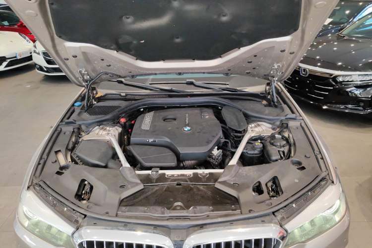Used BMW 5 Series 2019 530Li Leading Model Luxury Package Engine Bay