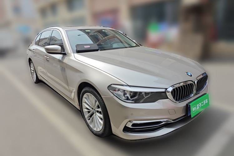 Used BMW 5 Series 2019 530Li Leading Model Luxury Package Front Right 45 Deg