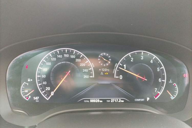 Used BMW 5 Series 2019 525Li Luxury Package Instrument Cluster