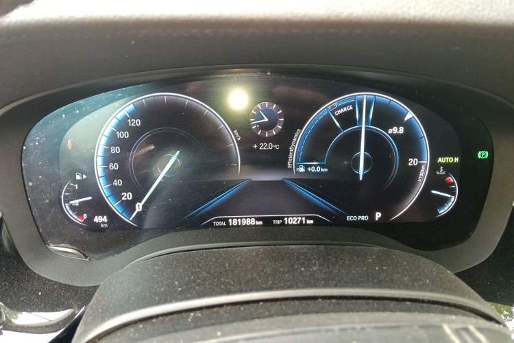 Used BMW 5 Series 2019 Updated 530Li xDrive Luxury Package Instrument Cluster