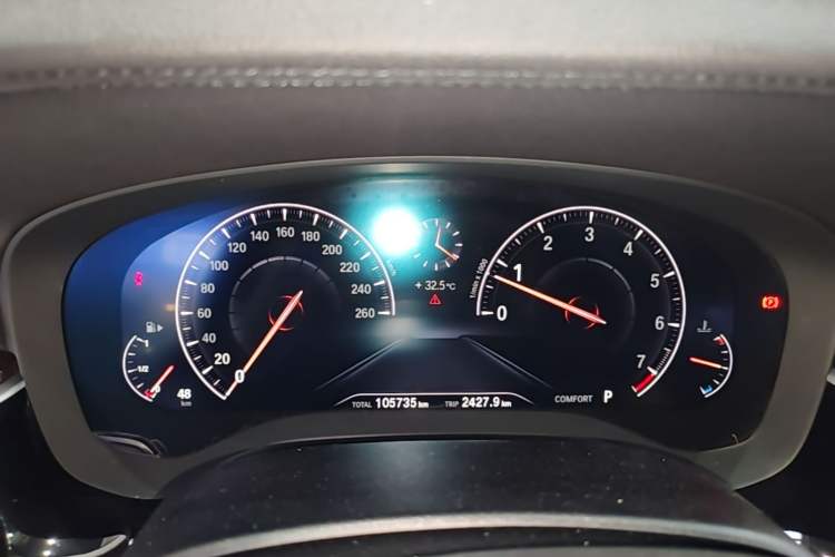Used BMW 5 Series 2019 Facelifted 525Li Luxury Package Instrument Cluster