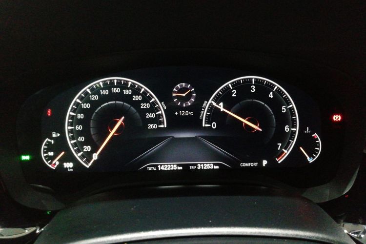 Used BMW 5 Series 2019 Facelifted 530Li Leading Edition Luxury Package Instrument Cluster