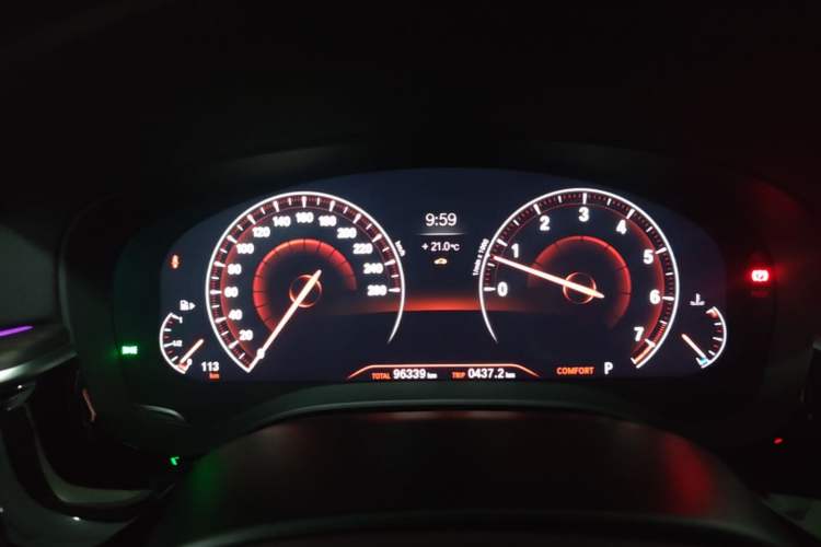Used BMW 5 Series 2019 Revised 540Li Executive Edition Instrument Cluster