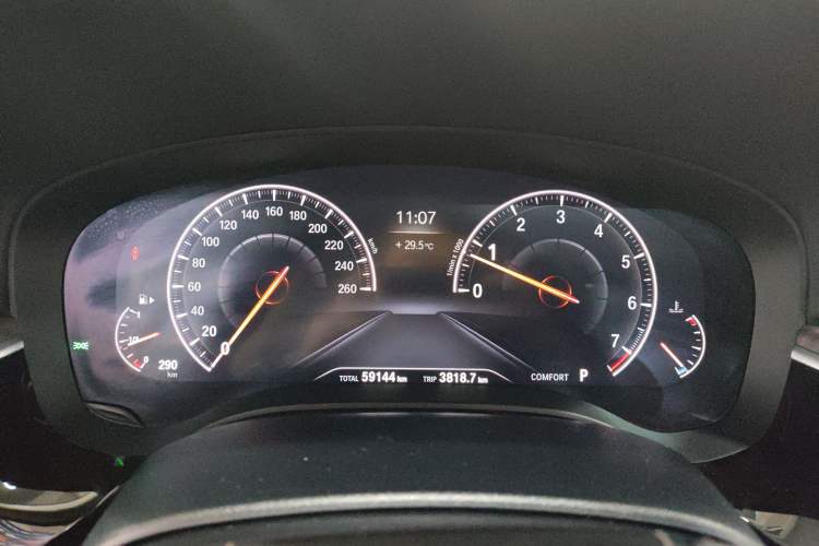 Used BMW 5 Series 2019 Facelifted 530Li Leading Edition Luxury Package Instrument Cluster