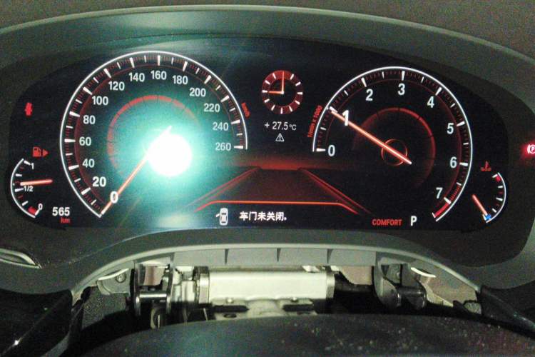 Used BMW 5 Series 2019 530Li Leading Model Luxury Package Instrument Cluster