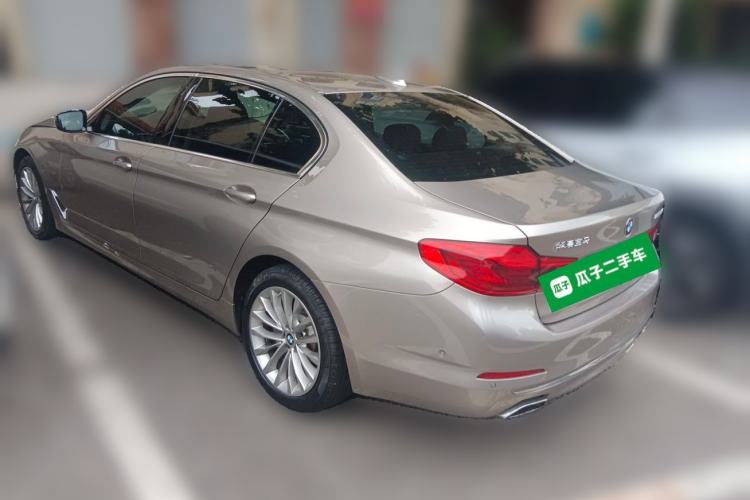 Used BMW 5 Series 2019 Facelifted 525Li Luxury Package Rear Left 45 Deg
