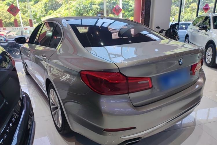 Used BMW 5 Series 2019 Facelifted 525Li Luxury Package Rear Left 45 Deg