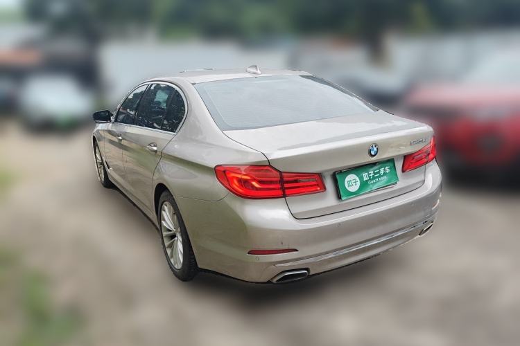 Used BMW 5 Series 2019 525Li Luxury Package Rear Left 45 Deg