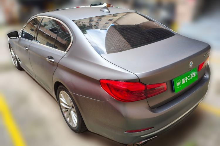 Used BMW 5 Series 2019 525Li Luxury Package Rear Left 45 Deg