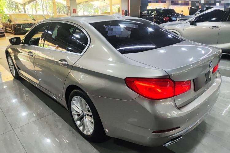 Used BMW 5 Series 2019 Facelifted 530Li Leading Edition Luxury Package Rear Left 45 Deg