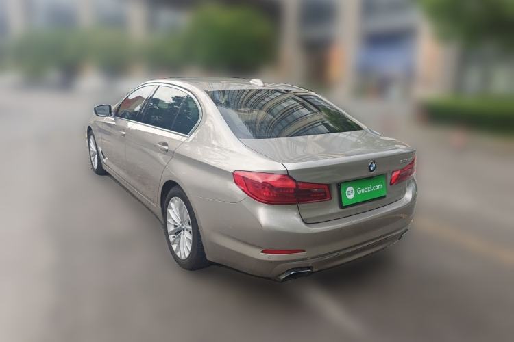 Used BMW 5 Series 2019 Facelifted 525Li Luxury Package Rear Left 45 Deg