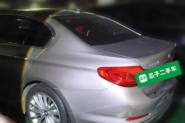 Used BMW 5 Series 2019 530Li Leading Model Luxury Package Rear Left 45 Deg