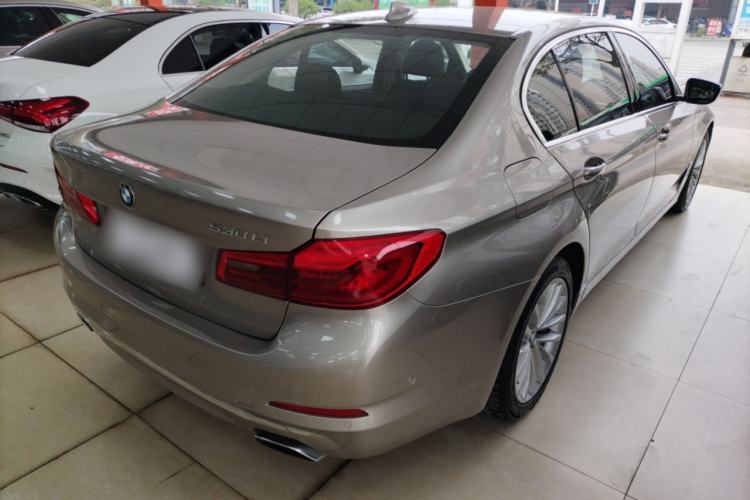 Used BMW 5 Series 2019 525Li Luxury Package Rear Right 45 Deg