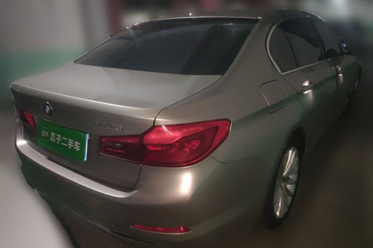 Used BMW 5 Series 2019 525Li Luxury Package Rear Right 45 Deg