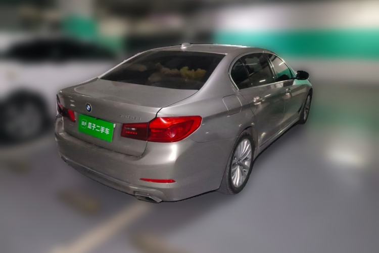 Used BMW 5 Series 2019 525Li Luxury Package Rear Right 45 Deg