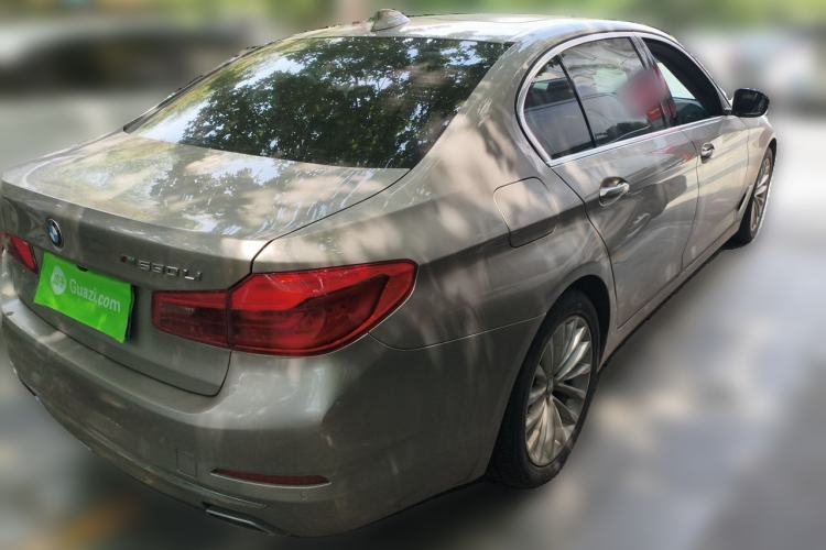 Used BMW 5 Series 2019 Facelifted 530Li Leading Edition Luxury Package Rear Right 45 Deg