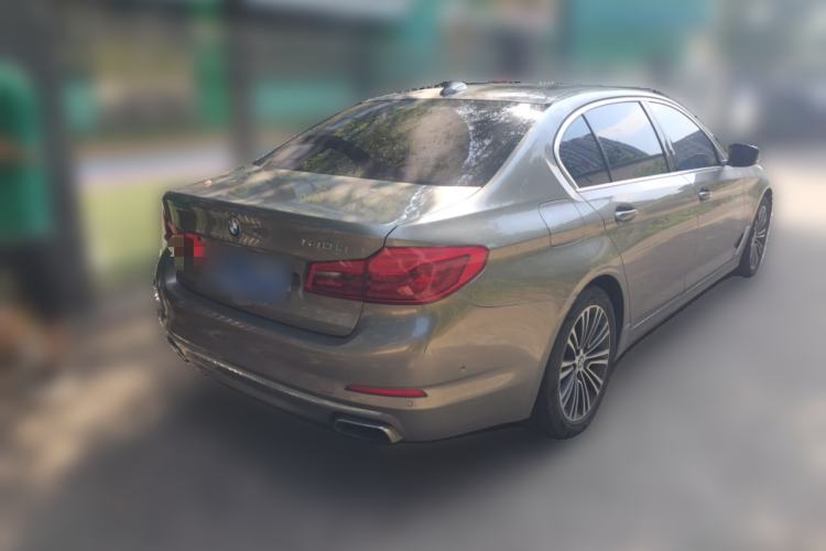 Used BMW 5 Series 2019 540Li Executive Edition Rear Right 45 Deg