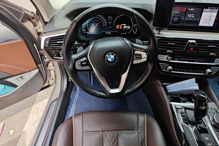 Used BMW 5 Series 2019 530Li Leading Model Luxury Package Steering Wheel
