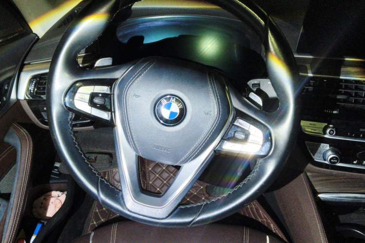 Used BMW 5 Series 2019 530Li Leading Model Luxury Package Steering Wheel