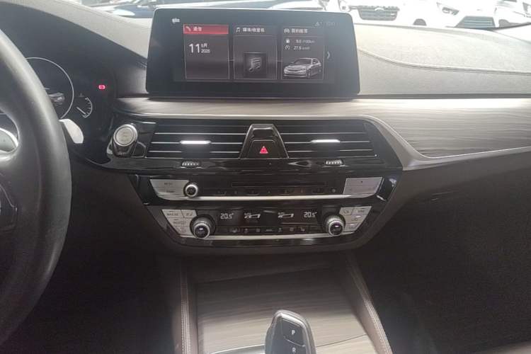 Used BMW 5 Series 2019 530Li Leading Model Luxury Package Audio And AC Panel