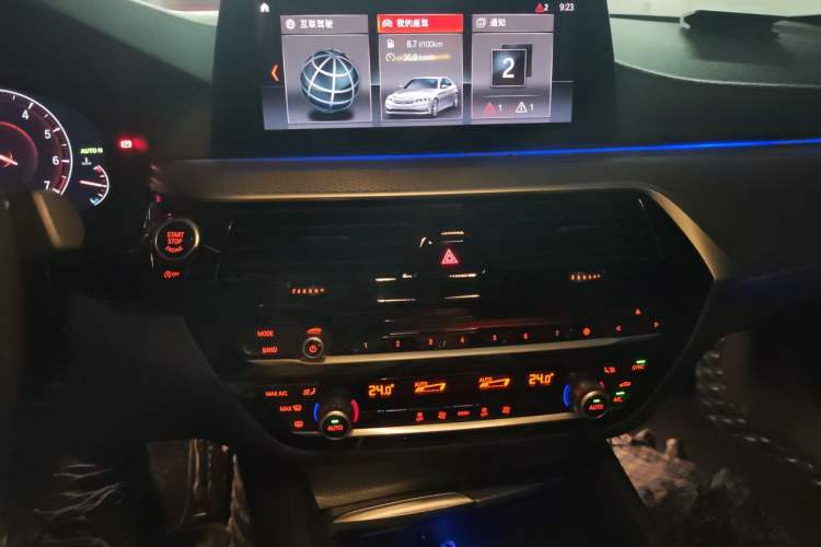 Used BMW 5 Series 2019 525i M Sport Package Audio And AC Panel