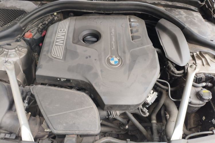 Used BMW 5 Series 2019 525Li Luxury Package Engine Bay