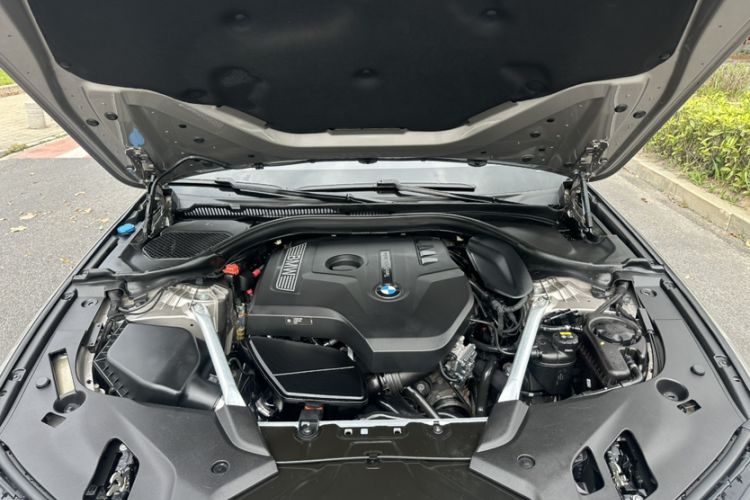 Used BMW 5 Series 2019 525Li Luxury Package Engine Bay
