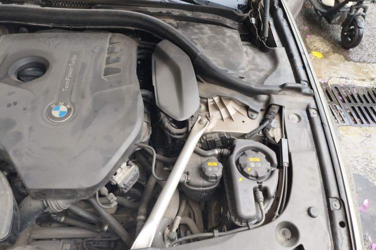 Used BMW 5 Series 2019 525Li Luxury Package Engine Bay Left