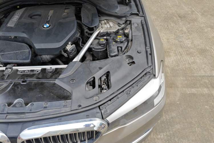 Used BMW 5 Series 2019 525Li Luxury Package Engine Bay Left