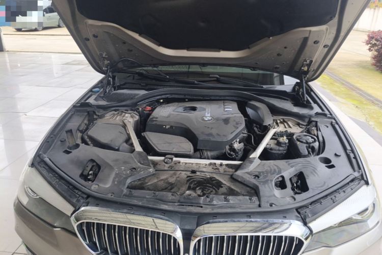 Used BMW 5 Series 2019 525Li Luxury Package Engine Bay
