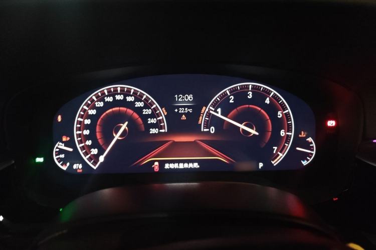 Used BMW 5 Series 2019 530Li Leading Model Luxury Package Instrument Cluster