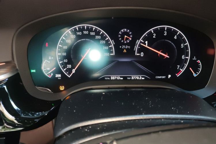 Used BMW 5 Series 2019 Facelifted 530Li Leading Edition Luxury Package Instrument Cluster