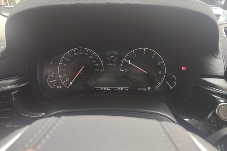 Used BMW 5 Series 2019 530Li Leading Model Luxury Package Instrument Cluster