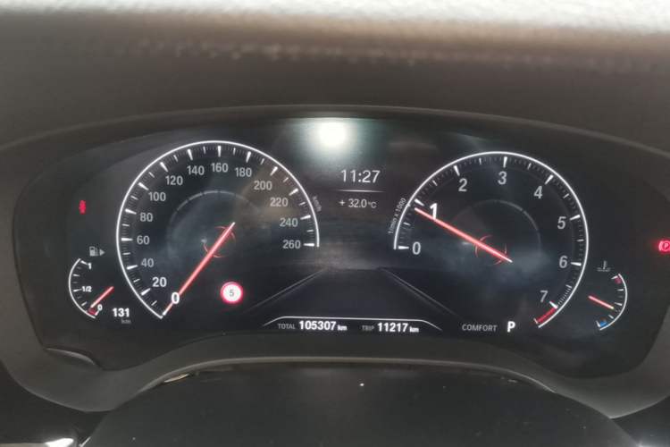 Used BMW 5 Series 2019 530Li Luxury Edition Premium Package Instrument Cluster