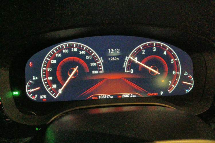 Used BMW 5 Series 2019 530Li Luxury Edition Premium Package Instrument Cluster