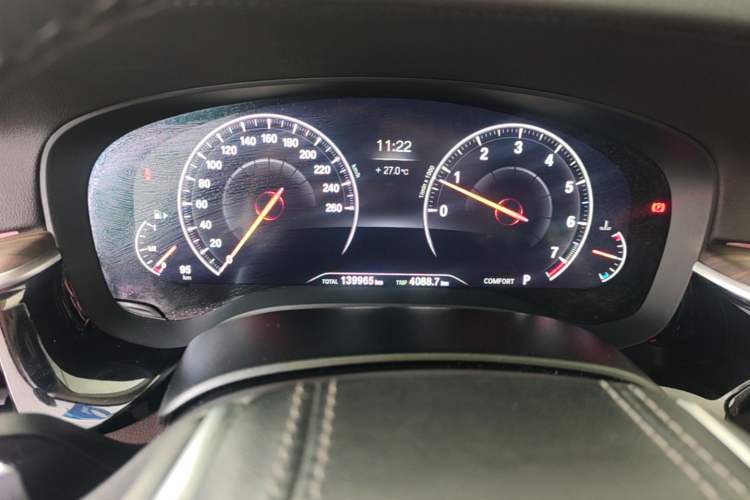 Used BMW 5 Series 2019 Facelifted 530Li Leading Edition Luxury Package Instrument Cluster