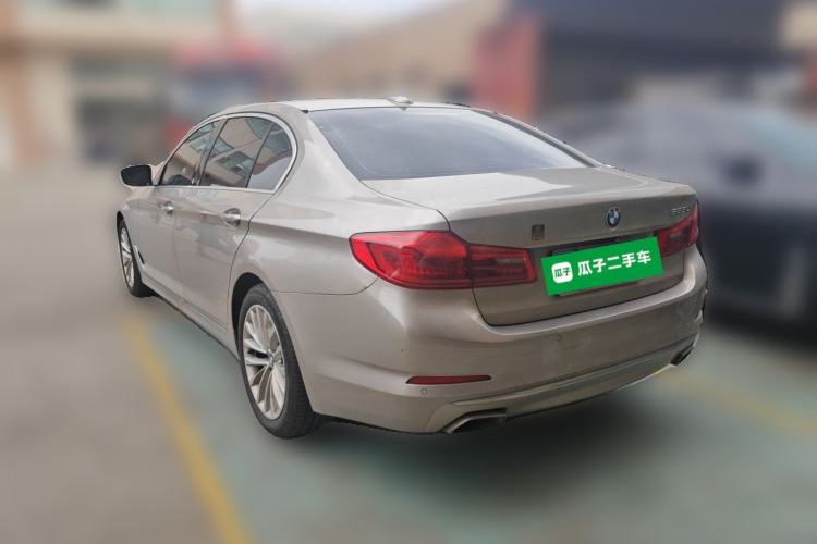 Used BMW 5 Series 2019 525Li Luxury Package Rear Left 45 Deg
